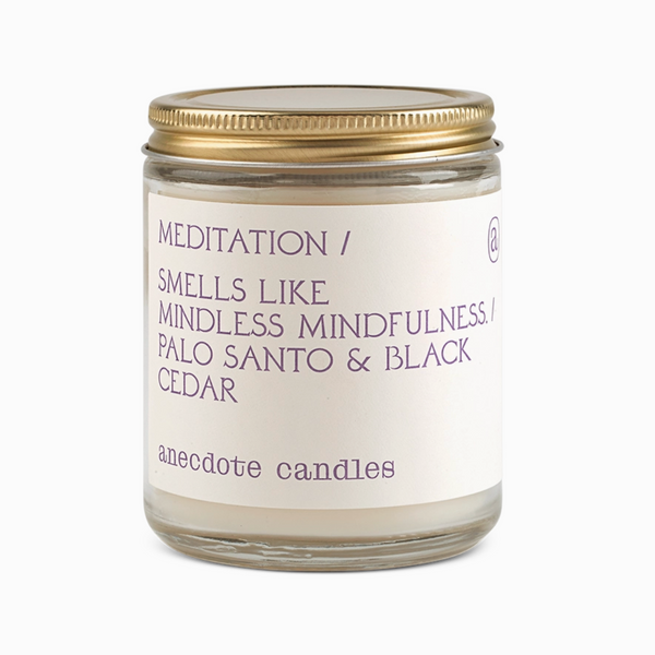 Anecdote Meditation Candle