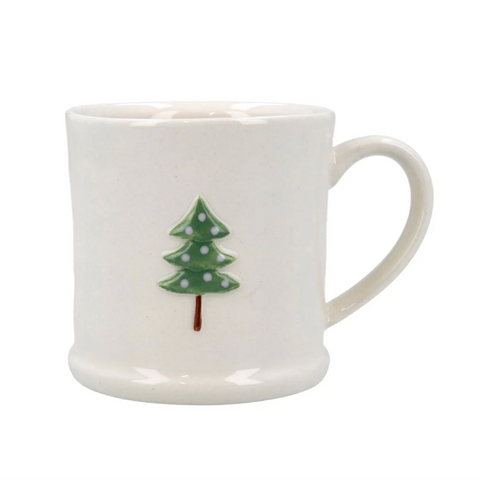 Mini Mug With Green Tree