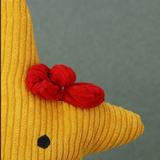 Yellow Star Fabric Shelf Sitter