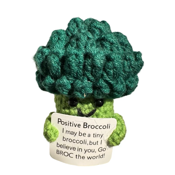 Positive Crochet Broccoli
