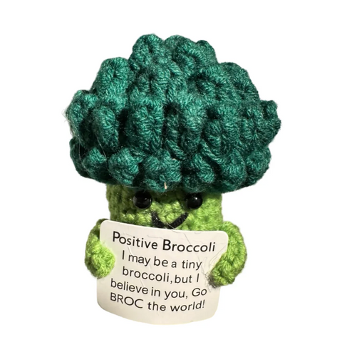 Positive Crochet Broccoli