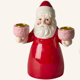 Santa Candle Holder Large