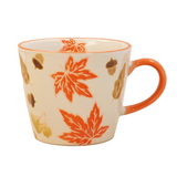 Autumn Leaves Stoneware Mug
