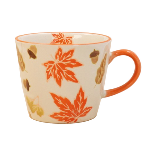 Autumn Leaves Stoneware Mug