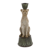 Leopard Candleholder