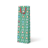 Christmas Wreath Bottle Bag