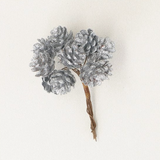Silver Sparkle Mini Cone Bunch