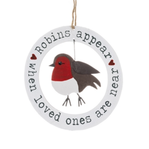 Robins Appear Ring Decoration