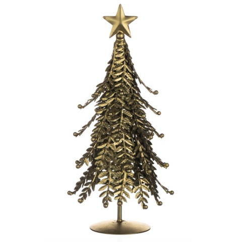 Leaf Gold Christmas Tree