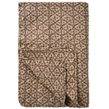 Ib Laursen Quilt with raspberry and purple window pattern