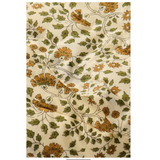Ib Laursen Celina Quilt with Moss Green Leaves