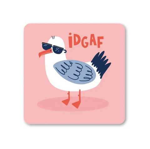 idgaf seagull coaster