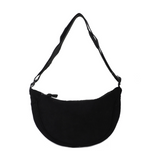 Corduroy Half Moon Crossbody