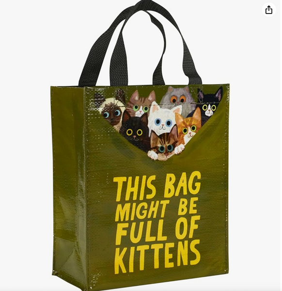Blue Q 'This Bag Might Be Full Of Kittens' Tote Bag