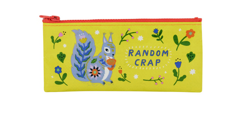 Blue Q 'Random Crap Pencil Case