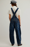 Free People Good Luck Overalls - Deep End