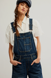 Free People Good Luck Overalls - Deep End
