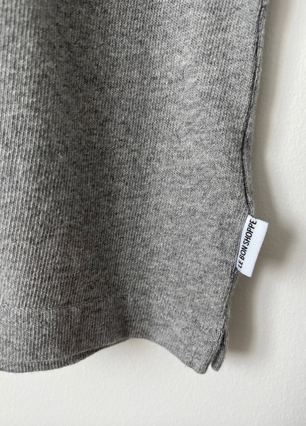 Le Bon Shoppe Jeanne Tee - Heather Grey