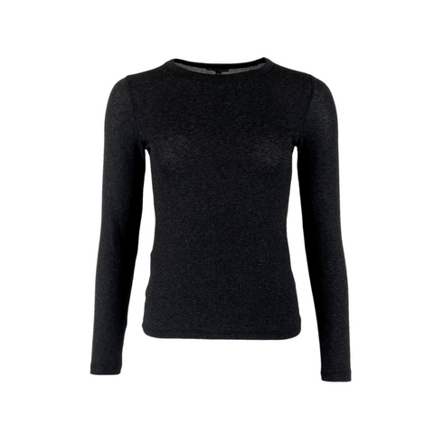 Black Colour -  Lurex Blouse - Black