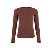 Black Colour -  Lurex Blouse - Coffee