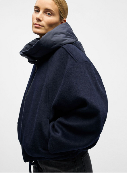 Object - Wool Bomber Jacket - Sky Captain