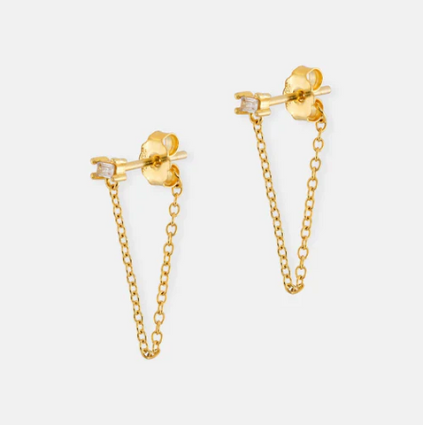 One & Eight - Ilena Chain Earrings