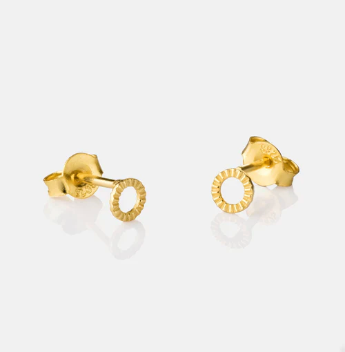 One & Eight - Gold Mini Madrid studs