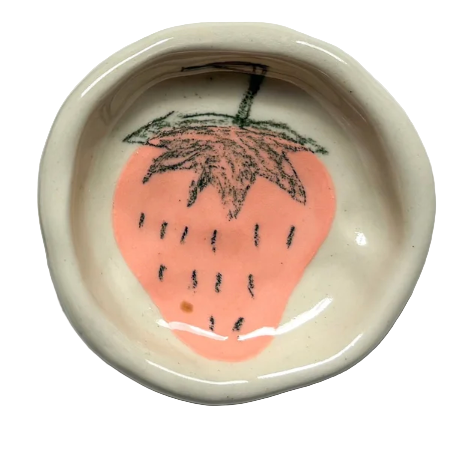 Martha Duncan Studio Strawberry Trinket Dish