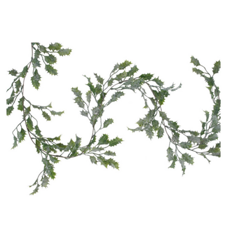 Snowy Holly Garland