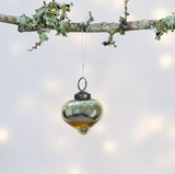 Shiny Gold Onion Bauble