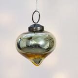 Shiny Gold Onion Bauble