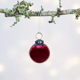 Shiny Red Round Bauble