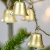 Bell Garland Antique Gold