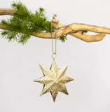Star Decoration Antique Silver