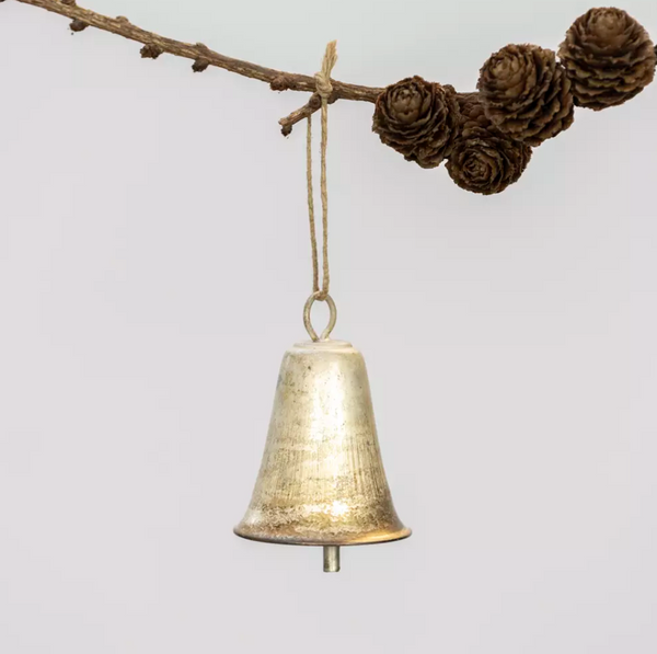 Bell Decoration Antique Silver