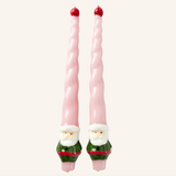 Santa Candles - Two Pack