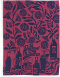 Blue Q 'It's Important To Stay Hydrated' Tea Towel