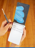 Blue Q 'Gratitude & Shit' Spiral Notebook
