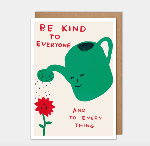 David Shrigley Be Kind To Everyone Framed Print