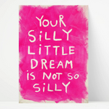 Silly Dream Framed Print