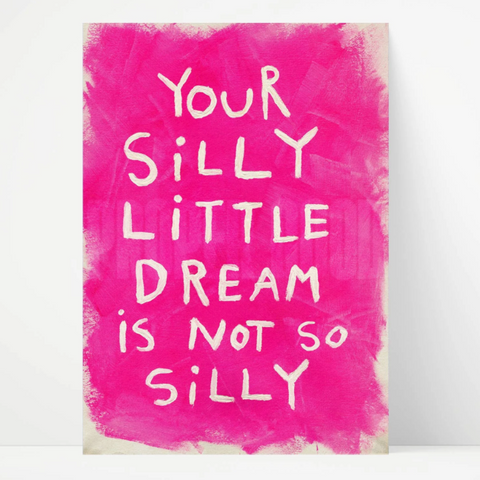 Silly Dream Framed Print