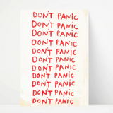 dont-panic-framed-print
