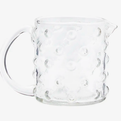 Glass Jug wth Dots