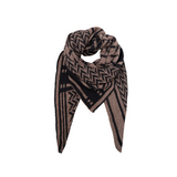 black-colour-bex-triangle-scarf-taupe