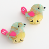 Mini Hair Claws Pair - Bird