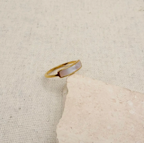 Little Nell Everyday Mother of Pearl Ring