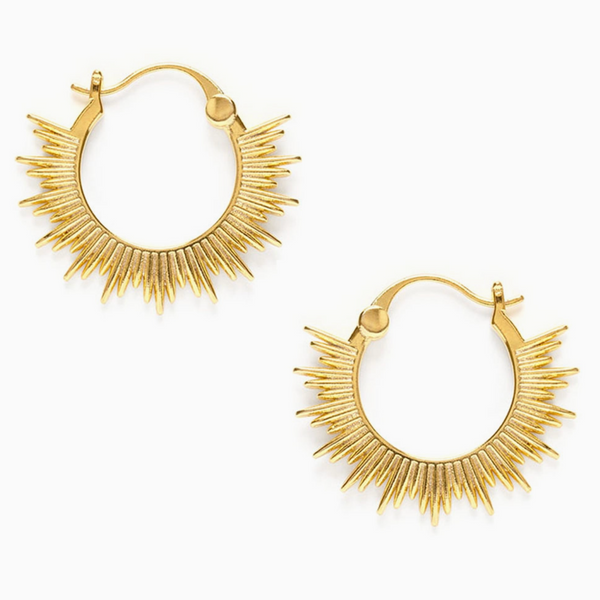 Amano Studios Sunburst Hoop Earring