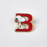Peanuts Alphabet Enamel Pin
