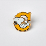 Peanuts Alphabet Enamel Pin