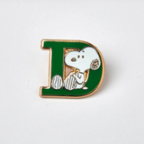 Peanuts Alphabet Enamel Pin